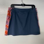 Tommy Bahama Golf Skort Size L Blue Pink Floral Tropical Stretch Athletic Tennis Photo 7