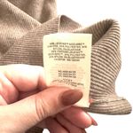 Aritzia Wilfred Ribbed Knit Cutout Mini Dress Brown XS Photo 4