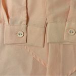 Jessica Simpson Forever 21 Orange Coral Pink Women's Button Down Shirt Size S old label Photo 9
