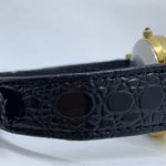 Image Watches California 34mm womens watch black leather band running Photo 6