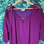 Indigo Rose burgundy casual / party dress plus size 1X Red Photo 10