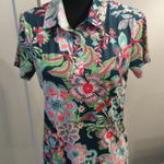 CEGOLFS Women's Polo Floral Small S Golf Photo 0