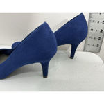 Predictions Womans Comfort Plus By  Stiletto Pumps 7 W Blue NWOT Photo 3