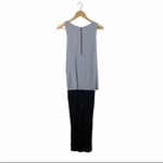 Elevenses Anthro  grey and black jumpsuit xs Photo 3