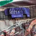 Miley Cyrus Vintage Y2K low rise distressed camo pants Size 3 Green Photo 5