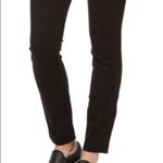 Andrew Marc Black Ponte Knit Skinny Career Pants Photo 2