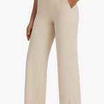 High Rise Barrel Yoga Pants Tan Photo 0