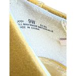 Avenue Size 9W Ruffled Top Design Mustard Yellow Ballet Flats By Avenue Gold Photo 6