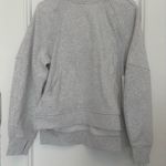 Lululemon Scuba Oversized Side-Slit Hoodie XS/S Heathered Core Ultra Light Grey Photo 0