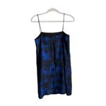Finders Keepers NWT  Blue Tart Crystal Air Dress | Blue Tartan Floral | Small Photo 2