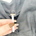 Free People  FP Womens Beach Party Benji Linen Blend‎ Plunge Peplum Top Size 8 Photo 4