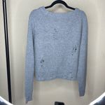 Cotton Emporium Distressed cable knit sweater size large Photo 4