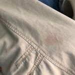 Vintage 90s Unisex Denim Jean Patchwork Bomber Varsity Letterman Jacket Coat “The Pierre New York” Gear for Sports Long Sleeve Striped Cuffs Pockets Multi Size XXL Photo 5