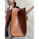 Guess Los Angeles Brown Faux Leather Crossbody Handbag With Detachable Strap Photo 5