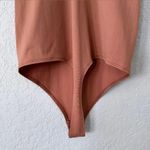 SO  Peach Tank Top Thong Bodysuit Size Medium Photo 3