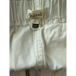 Madewell  Garment-Dyed Pull-On Paperbag Shorts Antique Cream Size‎ 31 Photo 8