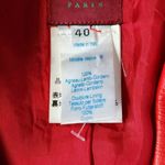 KENZO 100% Lamb leather jacket Orange Size 40 Photo 1