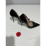 Woman’s Ava & Aiden Pointed Toe Stiletto Heel Black Patent Leather Shoe Size 9 Photo 3