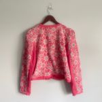 NWT Anthropologie DOLAN‎ Linen Floral Cutwork Jacket Pink & White Linen Medium Photo 7