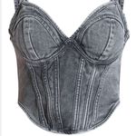 Pretty Little Thing NWT $60 • • Denim Corset • Size 18 Photo 4