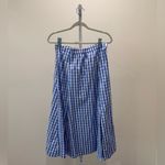 Thakoon Blue Gingham Faux Photo 6