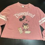 Disney Parks Mauve Disneyland Mickey Sweatshirt Photo 0