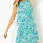 Lilly Pulitzer  Kristen Swing Dress in Lilly Loves South Carolina Surf Blue Photo 0