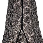 Byron Lars Skirt Size 2 Laser Cut Sombra Pencil Straight Black White Beguile Photo 2