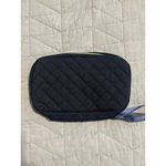LOVEVOOK Laptop Bag Womens Navy Blue Quilted Detachable Strap Accessory Case NEW Gold Photo 10