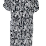 BCBG MaxAzria Black White Shift Dress Size XS Photo 0