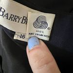 Barry Bricken Vintage Blue Tailored Pants Photo 11