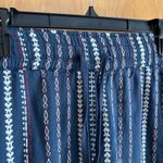 Sundance  Women's Size XL Talia Easy Blue/Multicolor Striped Pants With‎ Pocket's Photo 3