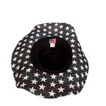 Source Unknown American Flag Cowboy Hat USA Cowgirl Hats for Men and Women Red White and Blue Photo 5