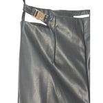superdown  Kaitlyn Faux Leather Pant in Black X-Small New Womens Vegan Trousers Photo 6