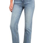 Lulus Straight Leg Jeans Janine Relaxed Fit Medium Blue Wash Women’s Size 31 Photo 7