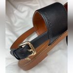 Coach  black sandals Photo 4