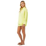 Araminta James Portugal Shirt in Limoncello Large Womens Button Down Top Green Photo 2