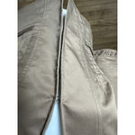 Coldwater Creek  Chocolate Brown Cotton Blend Jacket w/Button Bead Trim - size 10 Photo 4