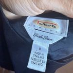 Talbots  Vintage Black Irish Linen Square Neck Dress Photo 3