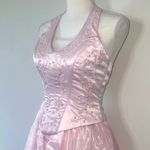 Vintage Beaded Prom Dress Pink Photo 4