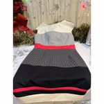 Studio One Women's 2P Multicolor Checkered Sleeveless Knee Dress Photo 1