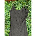 Malibu Sky Black Mini Dress Denim Skirt Size Small Photo 2