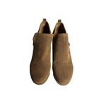 Bare Traps Rianne Tan Suede Booties‎ Women's Size 10M side zip Photo 2