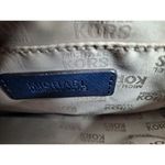 Michael Kors  Satchel Top Handle Handbag Navy Blue Designer‎ Purse Photo 3