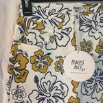 Princess Polly NWT  Tropical Dreams Straight Leg Denim Jeans Off White Size 4 Photo 5