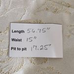 Scott McClintock Cream Formal Maxi Dress NWT Size 10 Petite Mother of the Bride Photo 2