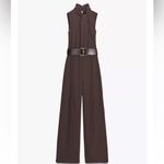 ZARA - SLEEVELESS BELTED JUMPSUIT Photo 4