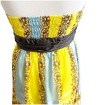 Moulinette Soeurs Anthropologie 100% Silk Y2K Halter Dress Size 4 Multicolor Photo 4