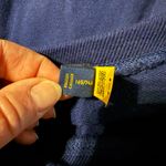 Polo Ralph Lauren Women’Navy Blue Cotton Sweatshirt with Shell and button detail Size M Photo 10