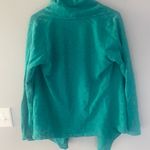 The North Face  Fallsgrove Wrap Sweater Toggle Cardigan S Heathered Green Cotton Photo 2